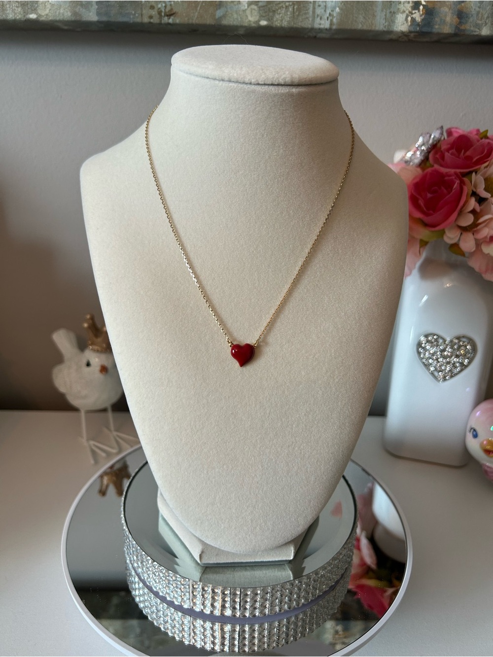 NWT! Kate Spade Amour Pendant Necklace